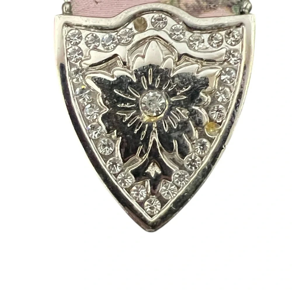 Girls Nocona Pink Camo Rhinestone Western Belt - Size 28
